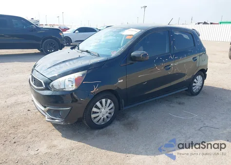 2018 Mitsubishi Mirage Es from USA, damaged, VIN ML32A3HJ2JH006764